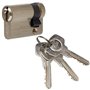 Demi-Cylindre de Serrure - YALE - YC500+ - 30x10 mm - 5 Goupilles - 3 Clés - Nickelé