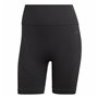Leggings de Sport pour Femmes Adidas Studio Aeroknit Noir
