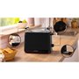 Toaster - BOSCH -  TAT3M123 MyMoment - Noir mat - 2 tranches - centrage automatique du pain - fonctions décongélation et