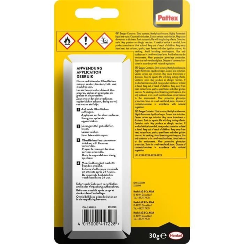 Image secondaire de Colle Pattex 30 g Chaussures