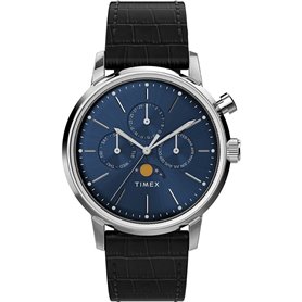Montre Homme Timex MARLIN MOONPHASE Noir (Ø 40 mm)