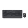 Logitech Signature MK650 Combo For Business clavier Souris incluse Bluetooth QWERTY Espagnole Graphite