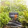 GARDENA Arroseur oscillant AquaZoom Compact  Surface 216m²  Portée 18m max  Résistant UV et gel  Garantie 5 ans (187