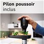 Hachoir a viande - BOSCH - MFWS420W Série 4 - Blanc - 500 W - moteur bloqué 1900 W - 2,5 kg/mn - 2 vitesses - 2 grilles