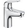 Mitigeur monocommande lavabo - GROHE Swift - 24323001 - Chromé - Taille S - Ouverture Eau Froide - Economie d'eau - Vidage clic 