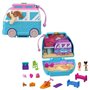 COFFRET CHIOT A LA PLAGE - POLLY POCKET - HRD36 - MINI POUPEE POLLY POCKET COFFRET COMPACT