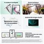 Samsung Galaxy Tab S9 FE+ 5G 256 Go 31,5 cm (12.4") Samsung Exynos 12 Go Wi-Fi 6 (802.11ax) Android 13 Gris