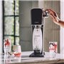 SODASTREAM Art - Machine a Eau Pétillante Noire - Pack 1 Bouteille 1L Compatible Lave-Vaisselle + 1 Recharge de Gaz 60L