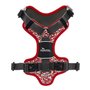 Harnais pour Chien Hunter Divo Rouge Gris Réfléchissant Taille L (72-100 cm)