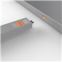 Lindy 40428 bloqueur de port Clé de bloqueur de port USB Type-C Gris, Orange 4 pièce(s)