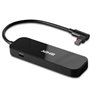 Lindy 43334 hub & concentrateur USB 3.2 Gen 2 (3.1 Gen 2) Type-C 10000 Mbit/s Noir