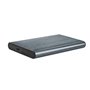 Boîtier Externe GEMBIRD EE2-U3S-6-GR Gris Aluminium 2