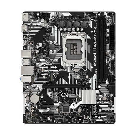 Carte Mère ASRock B760M-H/M.2 LGA 1700 Intel B760
