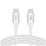 Câble USB-C Belkin CAB015BT1MWH 1 m Blanc (1 Unité)