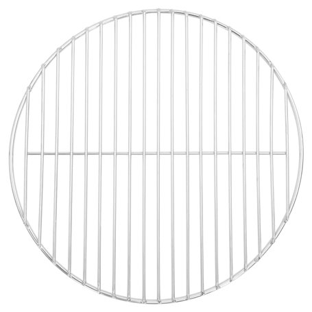 vidaXL Grille de barbecue ronde Ø37 cm Acier inoxydable 304