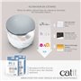 CAT IT Fontaine a eau automatique pour chat - 2,5 L (Acier inox et filtre)
