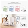 CAT IT Fontaine a eau automatique pour chat - 2,5 L (Acier inox et filtre)