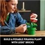 LEGO Super Mario 71426 Plante Piranha, Figurine Articulée avec Tube et 2 Pieces, Maquette pour Adultes, Idée Cadeau