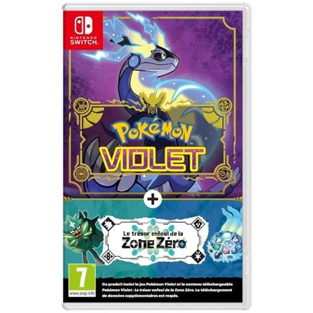 Pokémon Violet + Pass d'Extension Le trésor enfoui de la Zone Zéro - Édition Bundle  Jeu Nintendo Switch