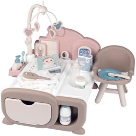 Smoby - Baby Nurse - Nursery Cocoon - Espaces Soin, Nuit et Repas - 220379 Smoby - Baby Nurse - Nursery Cocoon - Espaces Soin