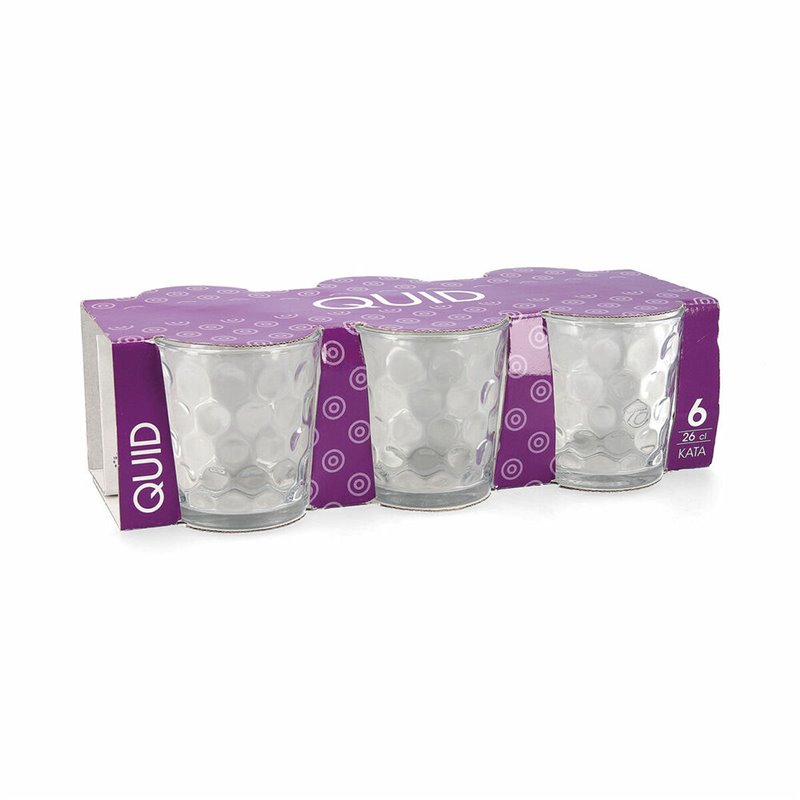 Set de Verres Quid Kata Transparent verre 6 Pièces 260 ml