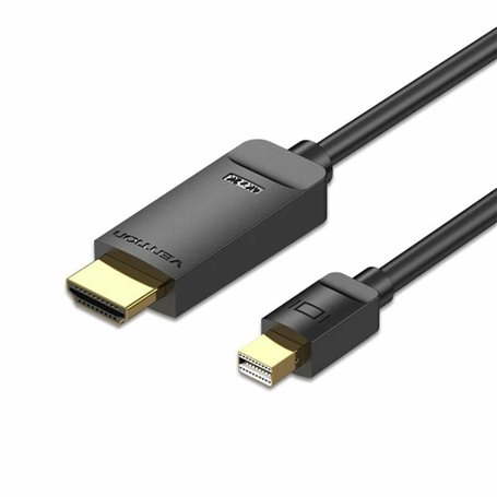 Adaptateur Mini DisplayPort vers HDMI Vention HAHBG Noir 1