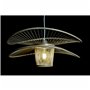 Suspension DKD Home Decor Marron Bambou 50 W 60 x 60 x 28 cm