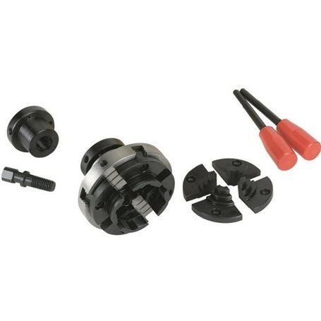 Mandrins a 4 mors concentriques - FARTOOLS - Ouverture 10-63 mm - Diametre M18 25