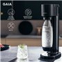 SodaStream GAIA Machine a Eau Pétillante - Pack 1 Bouteille 1L Compatible Lave-Vaisselle + 1 Recharge de Gaz 60L a Clips