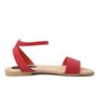 Fashion Attitude Sandales Rouge Femme