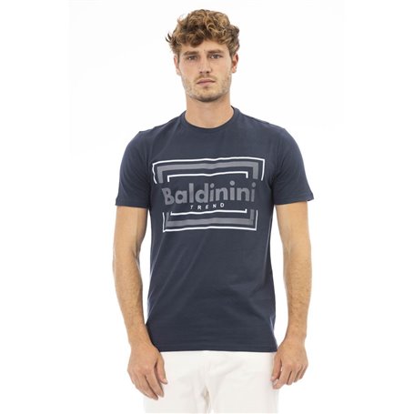 Baldinini Trend T-shirts Bleu Homme