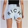 Richmond Bermuda Bleu Femme