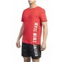 Bikkembergs Beachwear T-shirts Rouge Homme