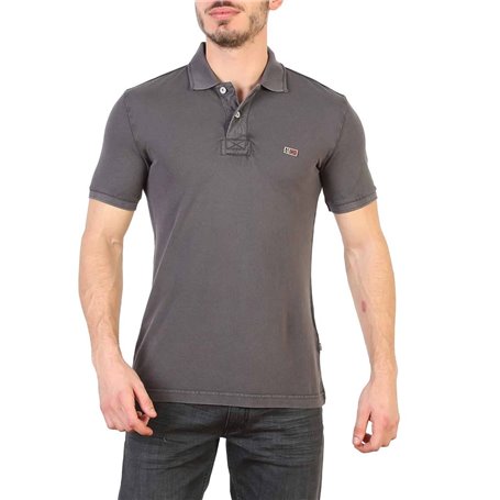Napapijri Polo Gris Homme