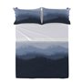 Drap HappyFriday Blanc Nightfall Multicouleur 240 x 270 cm
