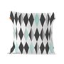 Housse de coussin HappyFriday Blanc Diamond  Multicouleur 60 x 60 cm