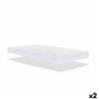 Housse de matelas pour lit d'enfant Mi bollito Blanc 1 x 60 x 120 cm Imperméable 2 Unités