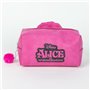 Nécessaire de Voyage Disney Cheshire Cat Rose 100 % polyester 23 x 13 x 9 cm