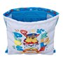 Sac à dos serré par des ficelles The Paw Patrol Pups rule Bleu 26 x 34 x 1 cm