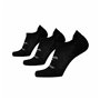 Chaussettes Chevilles Brooks Run-In No Show 3 paires Noir Unisexe