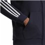 Sweat à capuche homme Adidas 3 Stripes Bleu foncé