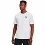 Maillot de Corps de Sport à Manches Coupe Under Armour Sportstyle Left Chest Blanc
