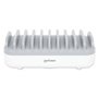 Manhattan 180856 Organiseur de station de chargement Support de bureau Plastique Blanc