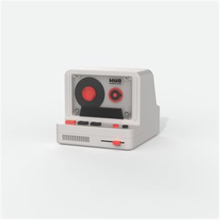 ENCEINTE BLUETOOTH RETRO LOOK POLAROID GRIS