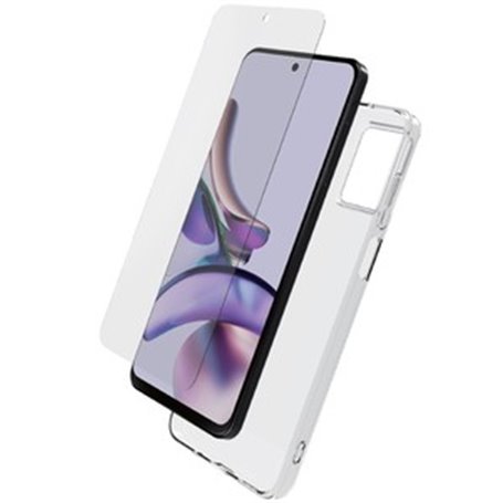 STARTER PACK COQUE SOUPLE + VERRE TREMPE MOTOROLA G13