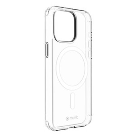 MUVIT FRANCE COQUE TRANSPARENTE MAGSAFE 2M IPHONE 15 PRO