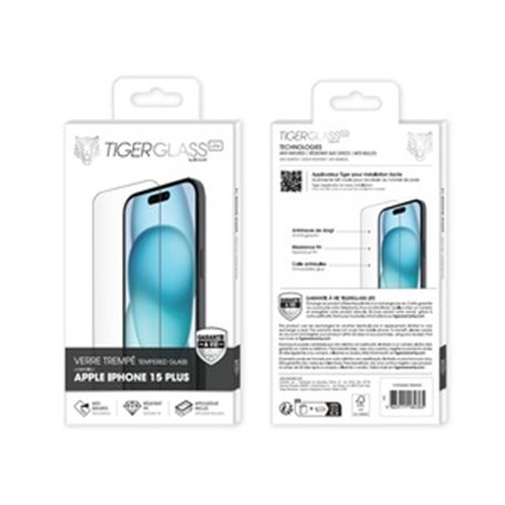 TIGER GLASS LITE VERRE TREMPE IPHONE 15 PLUS