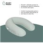 Coussin de Maternité BABYMOOV DOOMOO Buddy - Cloudy kaki - Coton bio et oeko-Tex - 180 x 45 x 16 cm
