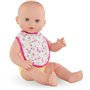 Accessoires poupon - COROLLE - Coffret Accessoires a langer fleuri - Pour poupon 36 et 42 cm - 7 accessoires - Des 2 ans