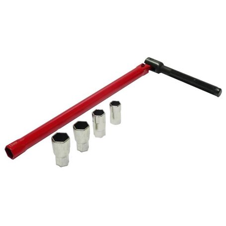 Clé a robinet - FARTOOLS - 4 embouts 9/10/11/12/13mm - Acier